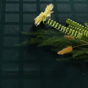 Скатерть 145*250 см. темно-зеленая клетка /3/ Под заказ