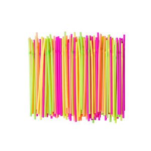 Трубочки кокт. 0,5*24 см. 250 шт/уп. гофрир. флуоресцент. /1/48/