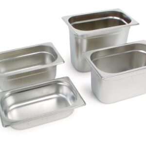 Гастроемкость 1/4 h=100 мм. 2,5 л. нерж. MGsteel /1/6/24/