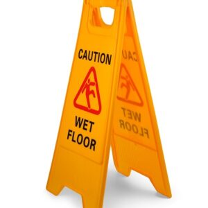 Табличка "Мокрый пол" 610*290 мм. напольная MGprof  /1/10/