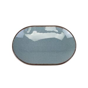 Блюдо овальное 32см, синий, Pearl, Kutahya