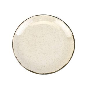 Тарелка плоская 27см, бежевый, Pearl, Kutahya