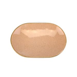 Блюдо овальное 32см, оранжевый, Pearl, Kutahya