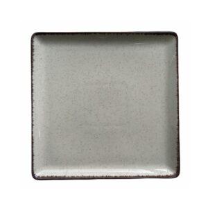 Тарелка квадратная 25*25см, бежевый, Pearl, Kutahya
