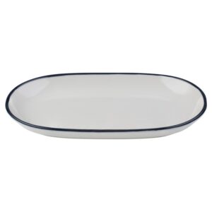 Modest Navy Блюдо овальное 37см ID Fine [6]