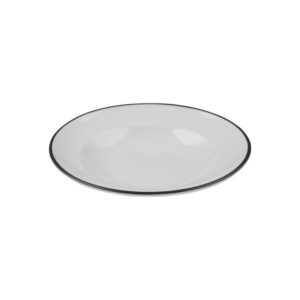 Modest Black Тарелка глубокая 25см 420мл ID Fine [12]