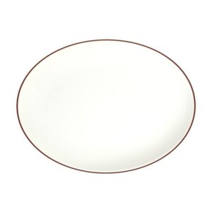 Modest Brown Тарелка овальная 36см ID Fine [6]