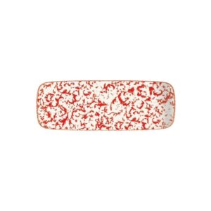 Venecia Maroon Блюдо прямоугольное 30см (30x11) ID Fine [6]