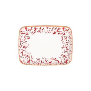 Venecia Maroon Блюдо прямоугольное 31см (27x20) ID Fine [6]