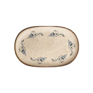 Voyage Navy Блюдо овальное 18см ID Fine [12]