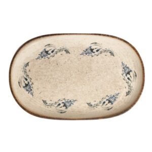 Voyage Navy Блюдо овальное 28см ID Fine [6]