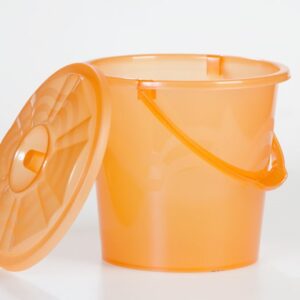 Ведро 11 л. пластик. без крышки цв. в ассорт. /1/20/