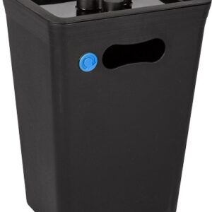 Бак для мусора 10 л. 19,5*24,5*33,3 см. графит /1/7/