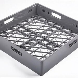 Кассета для стак.и чашек с сетк. 500*500*90мм ЧТТ