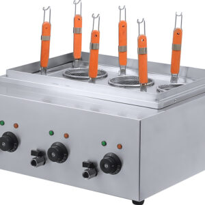 Макароноварка электрическая 24 л., 6 емкости, 590*550*280 мм. настольная /1/