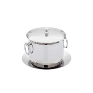 Ведро для льда на тарелке 13,5см, H10,5см, Narin