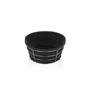 Корзина для хлеба 18см, H8см, черный, Narin