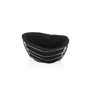 Корзина для хлеба 20,5*14,5*10,5см, черный, Narin