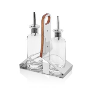 Набор для масла (2 бутылки) 200мл на подставке, Narin