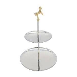 Этажерка 2 яруса Лошадь 10см, 15см, H23,5см, Narin