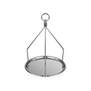 Поднос 18,5см, H20см, черный, Narin