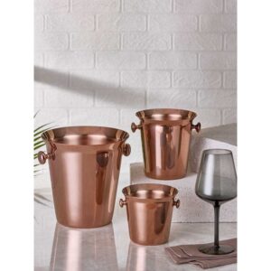 Ведро для льда 12см, H11см, медь, Narin
