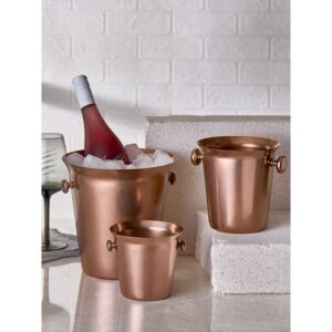 Ведро для льда 15см, H15см, ретро медь, Narin