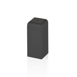 Перечница 3*3*6,5, матовый черный, Narin