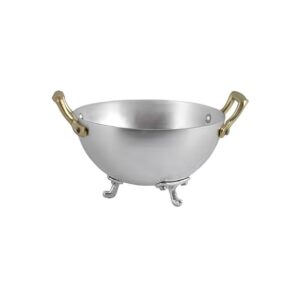 Емкость для подачи супа 16см, ручки латунные, Ottinetti