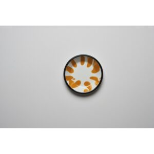 Тарелка для мезе 12*2см, желтый, A Little Color, Kapka