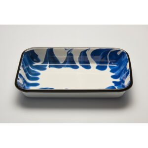 Блюдо прямоугольное 26*18*4см, синий, A Little Color, Kapka