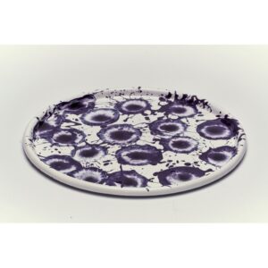 Тарелка подстановочная 28см, фиолетовый, Floral Madness, Kapka