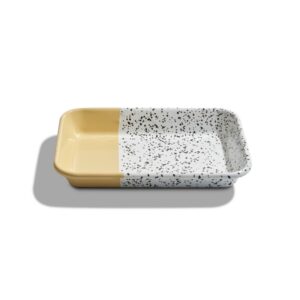 Блюдо прямоугольное 26*18*4см, желтый, Mind-Pop, Kapka