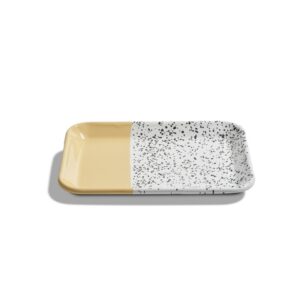 Блюдо прямоугольное 26*18*1,5см, желтый, Mind-Pop, Kapka