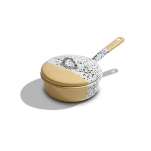 Сковорода с крышкой 16см, 950мл, желтый, Mind-Pop, Kapka