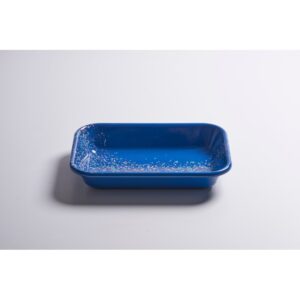 Блюдо прямоугольное 21*14*3,7см, синий, Flow Fest, Kapka