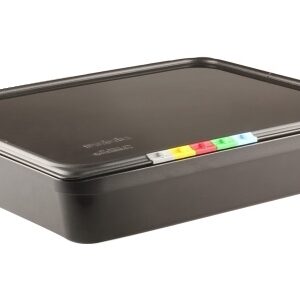 Гастроемкость 1/2 h= 40 мм. 2,3 л. п/п черная /1/24/