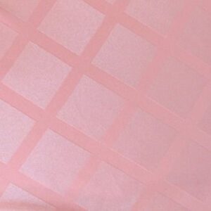 Скатерть 145*250 см. светлая брусника клетка /3/ Под заказ