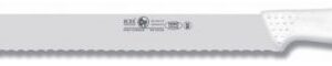 Нож для нарезки 360/490 мм. c волн. кромкой, белый HoReCa Icel /1/6/