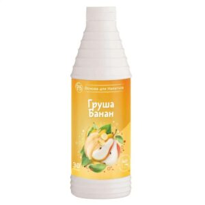 Груша-Банан, основа для напитков 1кг, ProffSyrup