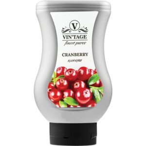 Фруктовое пюре Клюква 500мл, Vintage