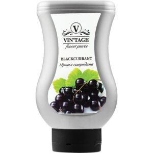 Фруктовое пюре Черная смородина 500мл, Vintage