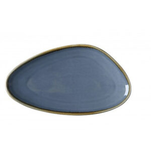 Блюдо овальное 252*170 мм. Террастоун Синий /1/