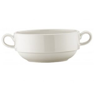 Бульонница 350 мл. с ручками d=120 мм. Белый 2 Чойс, форма Банкет Bonna /1/12/720/