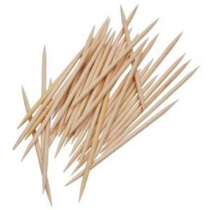 Зубочистки в инд.уп. в п/э 6,5 см. d=2 мм. 1000 шт/уп /1/50/