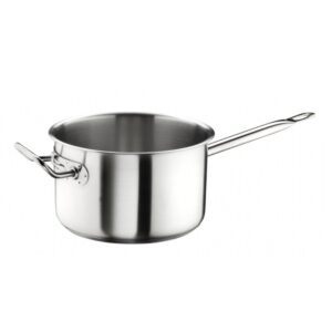 Сотейник  9,72 л. нерж. d=28 см. h=15,8 см. б/кр (индукция) с 2 ручками Мастер Pinti /1/