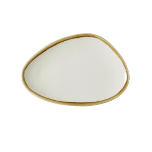 Тарелка d=225 мм. Террастоун Белый /1/12/