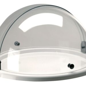 Поднос сервировочный d= 38 см. пластик, с крышкой Roll-Top Abert /1/