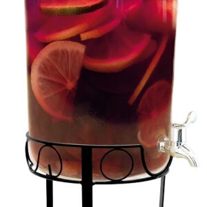 Подставка для емкости для настойки 8 л. (код 56424)  20,5*20,5*19 см. нерж. VB /1/8/