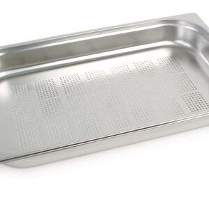 Гастроемкость 1/1 h= 65 мм. 9 л. нерж.перфорир. d=4 мм. MGsteel (121064MG) /1/6/300/